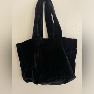 Wild Fable faux fur tote bag